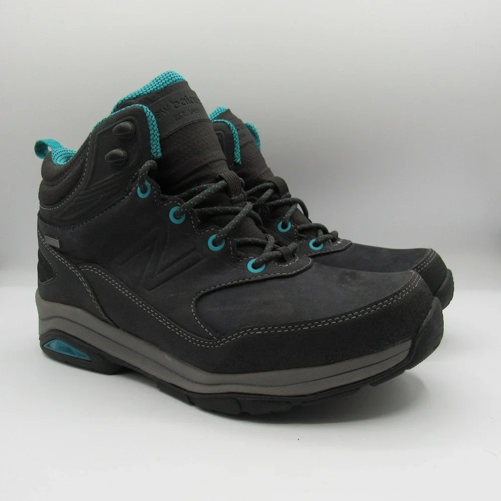 New Balance WW1400TG Hiking Boots Womens 9 Grey Excellent Waterproof Thinsulate